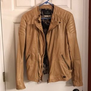 Tan Leather Jacket